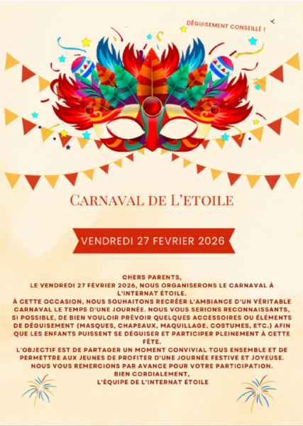 Carnaval IME étoile